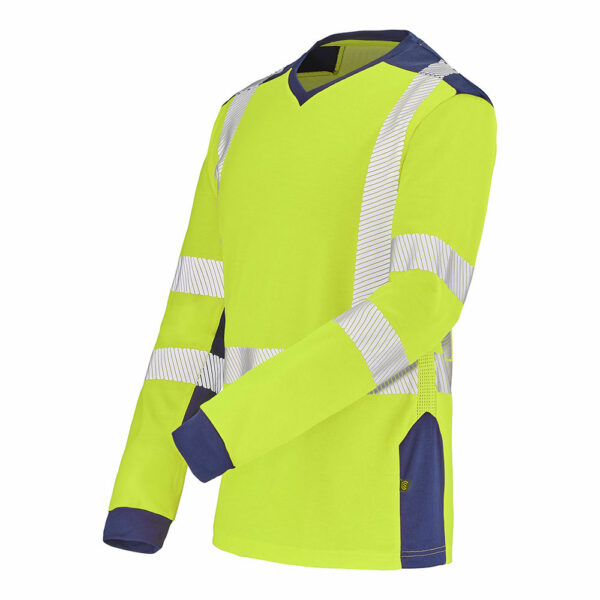 9T85 TEE SHIRT MANCHES LONGUES FLUO SAFE XP – Image 6