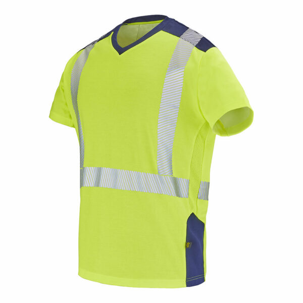 TEE SHIRT MANCHES COURTES FLUO SAFE XP – Image 6